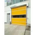 Porta do obturador de rolos de ação rápida automática de PVC
